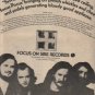 * 1973 FOCUS POSTER TYPE TOUR AD WITH DATES