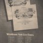 * 1973 WISHBONE ASH POSTER TYPE TOUR AD WITH DATES