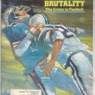 * 1978 SPORTS ILLUSTRATED BRUTALITY CRISIS IN FOOTBALL