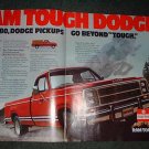 1980 DODGE RAM PICKUP TRUCK AD