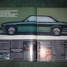 1980 JAGUAR SEDAN CAR AD GREEN