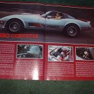 1980 1981 CHEVY CORVETTE TURBO CAR AD