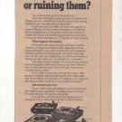 1974 DUAL TURNTABLE AD 1214 1216 1218 1229