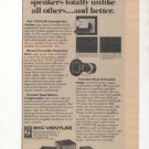 1975 BIC VENTURI SPEAKER AD