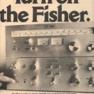 1975 FISHER FM-2300 CA-2300 RECEIVER TUNER AD