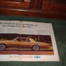 1976 CHEVY IMPALA VINTAGE CAR AD 2-PAGE