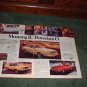1976 FORD MUSTANG VINTAGE CAR AD