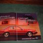 1983 FORD THUNDERBIRD CAR AD 2-PAGE