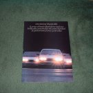 1983 MAZDA 626 BROCHURE CAR AD 4-PAGE