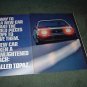 1984 MERCURY TOPAZ CAR AD 4-PAGE