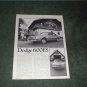 1983 DODGE 600ES 600 ES ROAD TEST CAR AD 5-PAGE