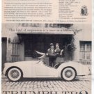1957 TRIUMPH TR3 TR 3 VINTAGE CAR AD