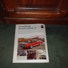1968 FORD MUSTANG SHELBY COBRA GT 350 500 VINTAGE AD