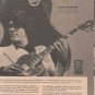 * 1974 LARRY CORYELL HAGSTROM GUITAR POSTER TYPE AD