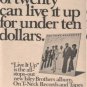 * 1974 ISLEY BROTHERS POSTER TYPE AD