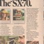 * 1976 POLAROID SX-70 SX70 CAMERA PHOTO PRINT AD