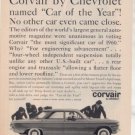 1960 CHEVY CORVAIR 700 SEDAN VINTAGE CAR AD