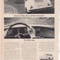 1965 1966 PORSCHE VINTAGE CAR AD