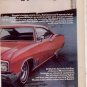 * 1968 BUICK WILDCAT PHOTO PRINT AD 2-PAGE