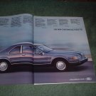 1983 1984 LINCOLN CONTINENTAL MARK VII CAR AD 3-PAGE