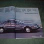 1983 1984 LINCOLN CONTINENTAL MARK VII CAR AD 3-PAGE