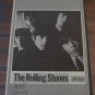 * 1967 THE ROLLING STONES POSTER VINTAGE ORIGINAL RARE 2 SIDED KONST