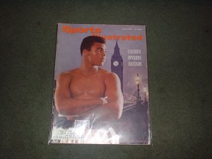 CASSIUS CLAY ALI SPORTS ILLUSTRATED MAGAZINE 1963