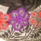 Crochet Flower Hair Pin