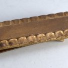 Antique Collectible Copper Plated Brass Tapered Back Money Clip New Old Stock