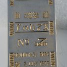 Rare Hundred Dollar 100  "FnV7X"  No7 Seventh (7) Race Money Clip 7 July 1977