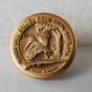 VTG "BUSHY HILL SPANIEL FIELD TRAIL ASSN INC "  GOLD PLATED BRASS  PIN NOS