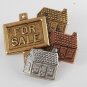 PIN ART REALTOR "FOR SALE" HOUSE PIN MADE IN USA BY SPOONTIQUES NEW ON CARD