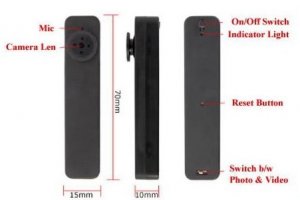 Button mini dvr