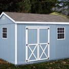 12' x 16' Barn Roof Style Plans, How to Build a Storage 