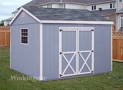 product video storage shed