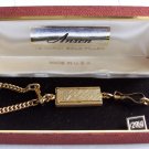 Vintage Anson Key Chain & Original Box NOS 12KT GF