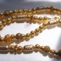 Vintage FREIRICH signed Filigree Metal Beads Goldtone Necklace