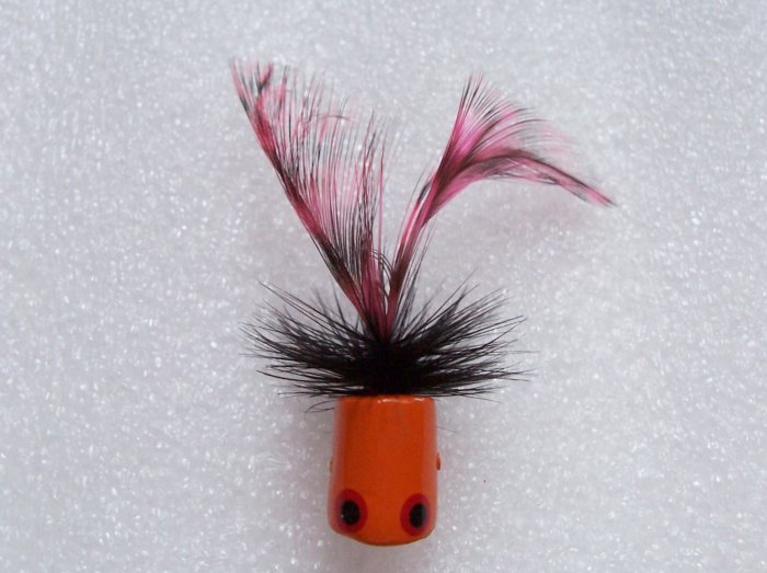 Vintage Wood Fly Rod Fishing Lures Popper Flies