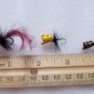Vintage Wood Fly Rod Fishing Lures Popper Flies