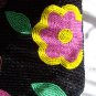 Y & S Original Floral Beaded Purse Bag Flower Seed Beads