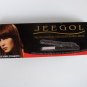 JEEGOL Ceramic Hair Straightening Styling Iron NIB Curl Flip Wave Straighten