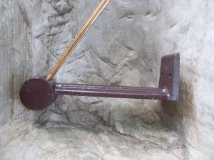 Vintage Mantel Clock Part Iron Three Bar Chime 3 Rods