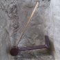 Vintage Mantel Clock Part Iron Three Bar Chime 3 Rods