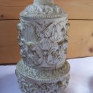 Vintage Shabby Cherub Angel Chic Lamp Base Restore Part