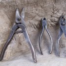 Vintage Tool Lot Slip Joint Plier Tin Metal Snip Cutter Ladies Tools