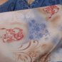 Vintage 80s Wrangler Ladies Western Blouse Shirt Cowgirl Horse Rose Flower Denim Large