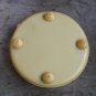 Vintage Celluloid Sewing Pin Cushion Needlepoint Top