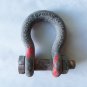 Vintage Crosby Shackle WLL 6.5 Ton 7/8" Pin