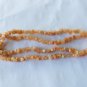 Vintage Butterscotch Agate Stone Chip Bead Necklace