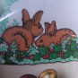 Bucilla Jewelled Winter Bunny Felt Wall Door Hanging Kit